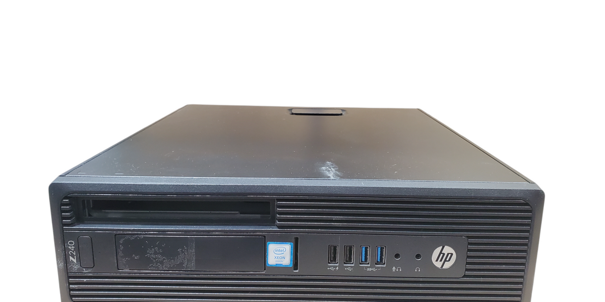 HP Z240 SFF Workstation - Xeon E3-1245 v5, 32GB DDR4 - No HDD/GPU