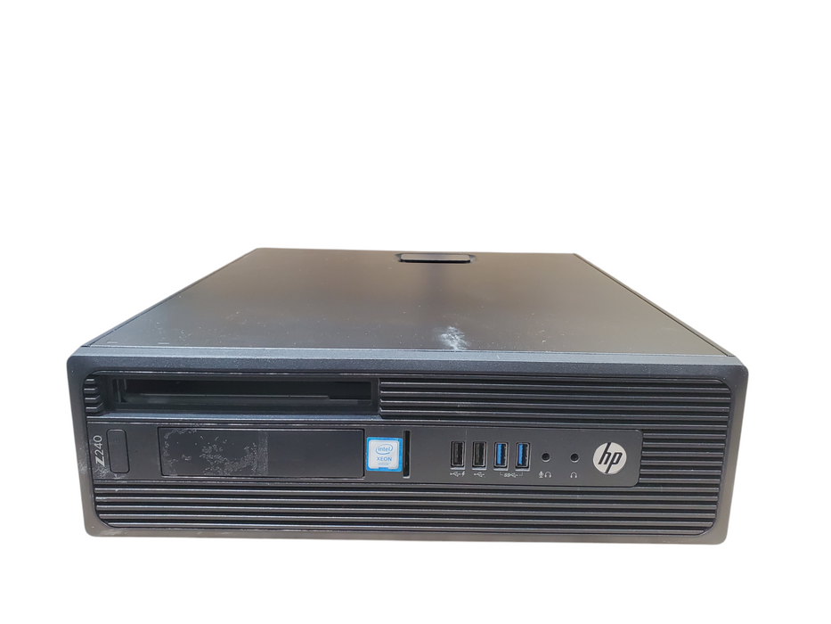 HP Z240 SFF Workstation - Xeon E3-1245 v5, 32GB DDR4 - No HDD/GPU