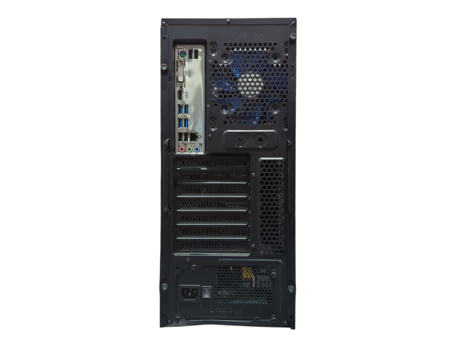 Custom PC, Gigabyte B450M DS3H, Ryzen 5 2400G, 16GB DDR4, 256GB NVMe, 650W