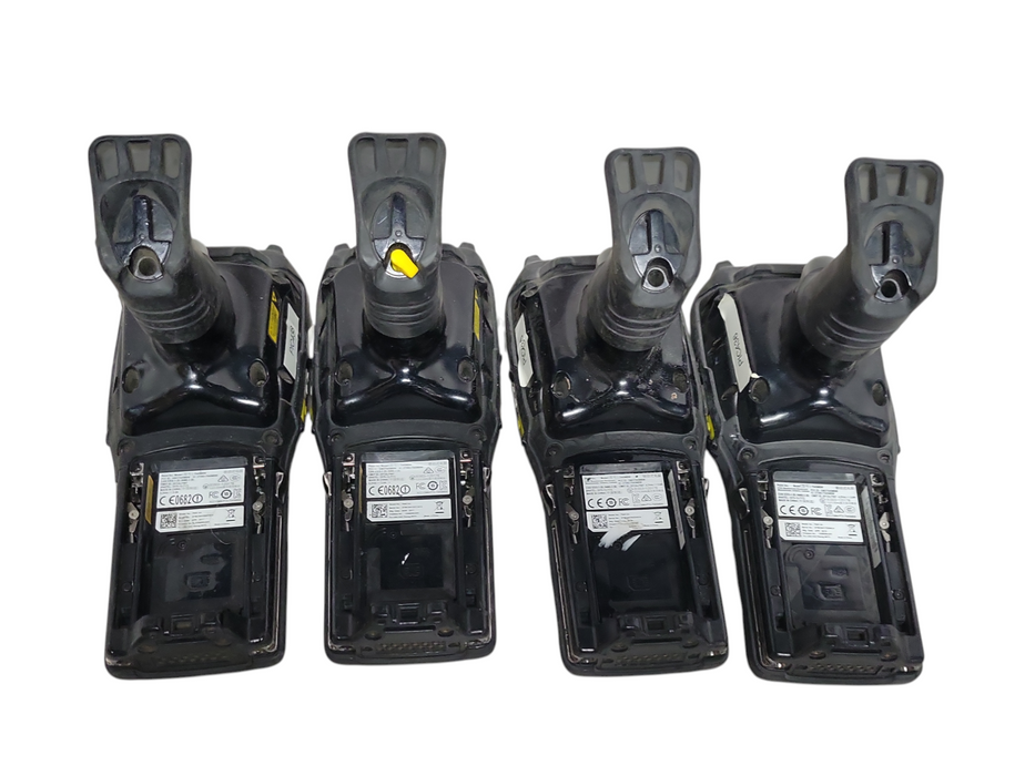 Lot of 4x Zebra/Psion 7545MBW Long Range Barcode Scanner, No Battery, READ