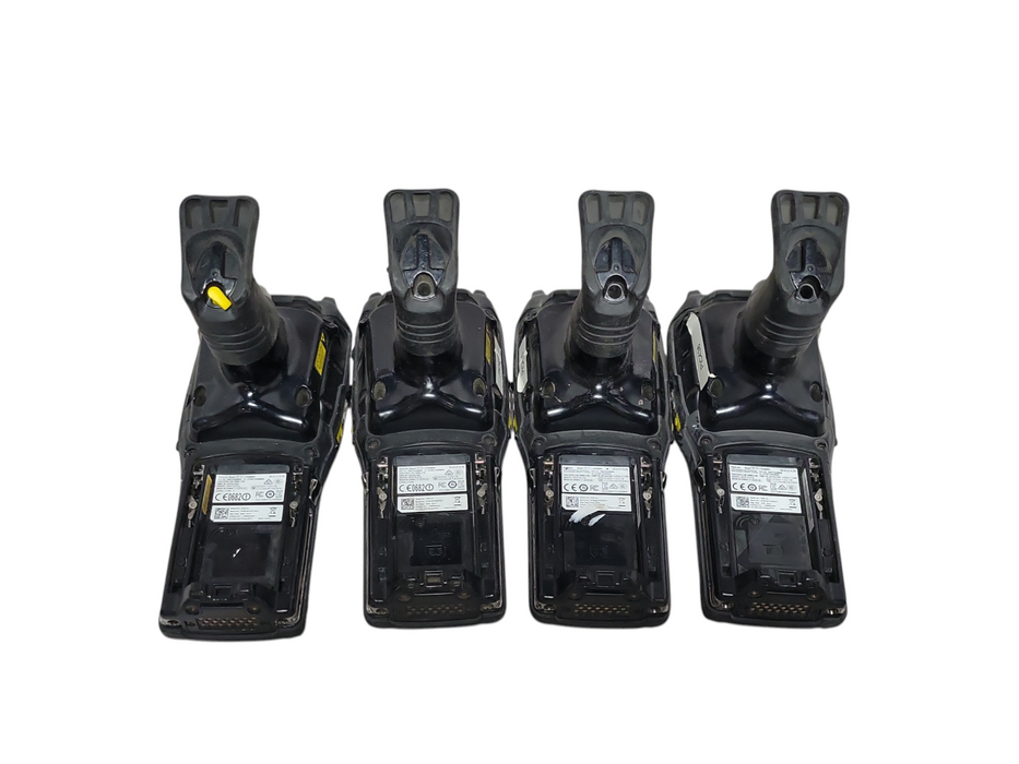 Lot of 4x Zebra/Psion 7545MBW Long Range Barcode Scanner, No Battery, READ