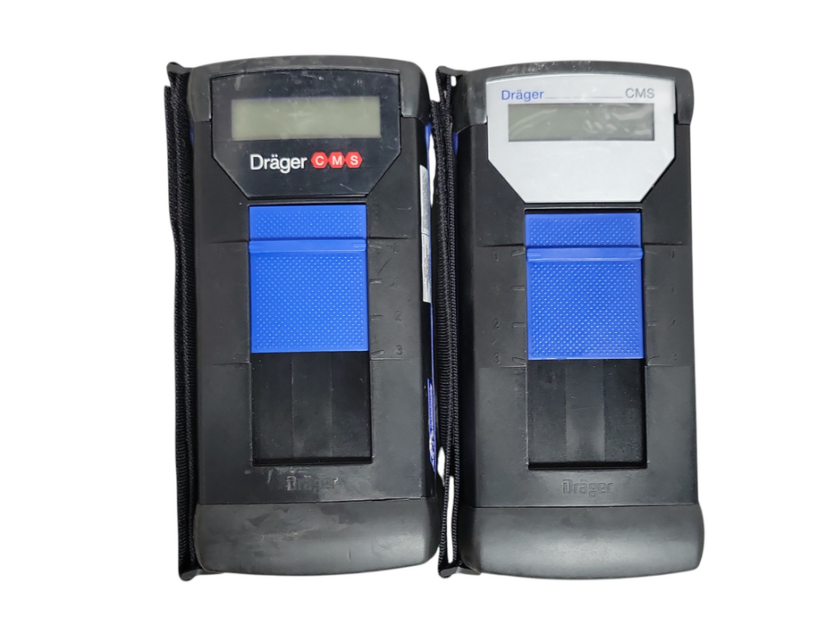 Lot of 2x Drager CMS Emergency Gas Safety Analyzer 6405300, See detail