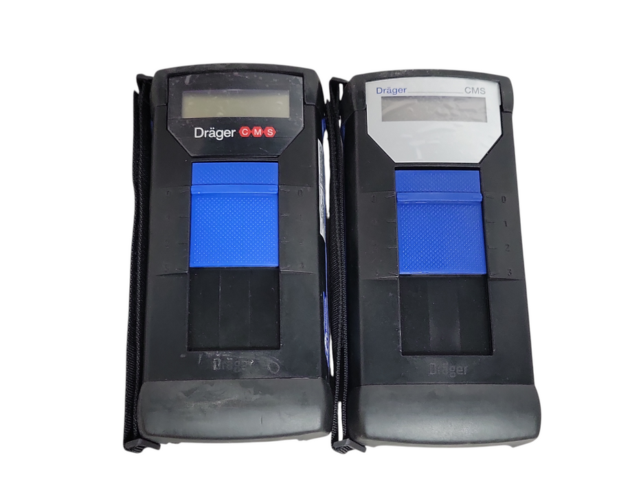 Lot of 2x Drager CMS Emergency Gas Safety Analyzer 6405300, See detail
