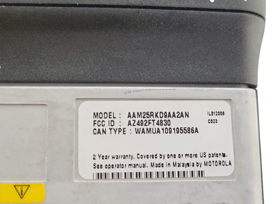 Motorola CDM1250 UHF  2 Way Mobile Radio Black W/ mic ONLY AAM25RKD9AA2AN, READ