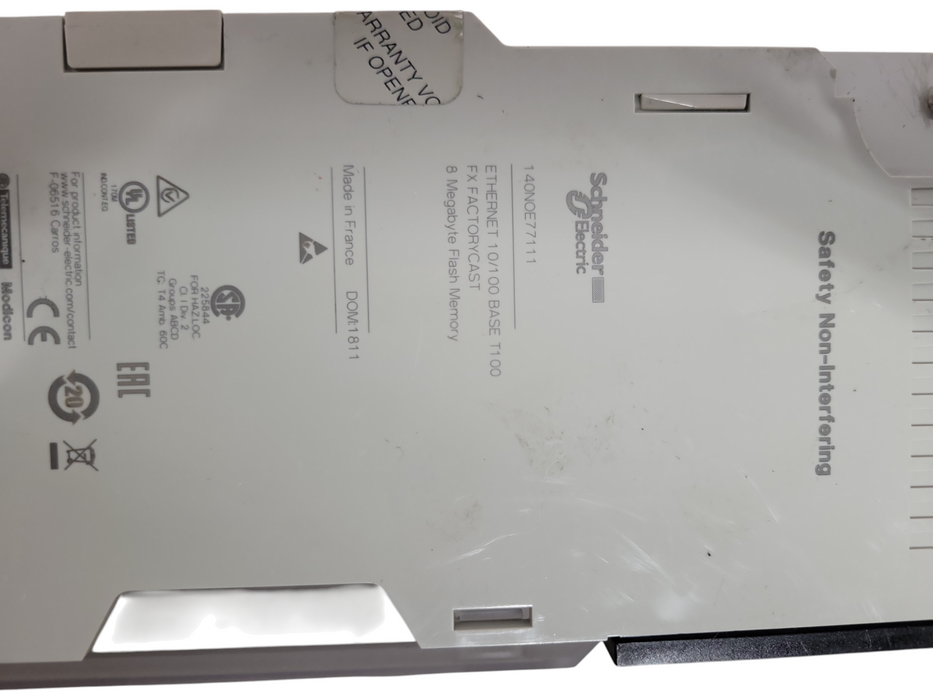 SCHNEIDER ELECTRIC 140NOE77100 PLC MODULE Factory Cast, See detail