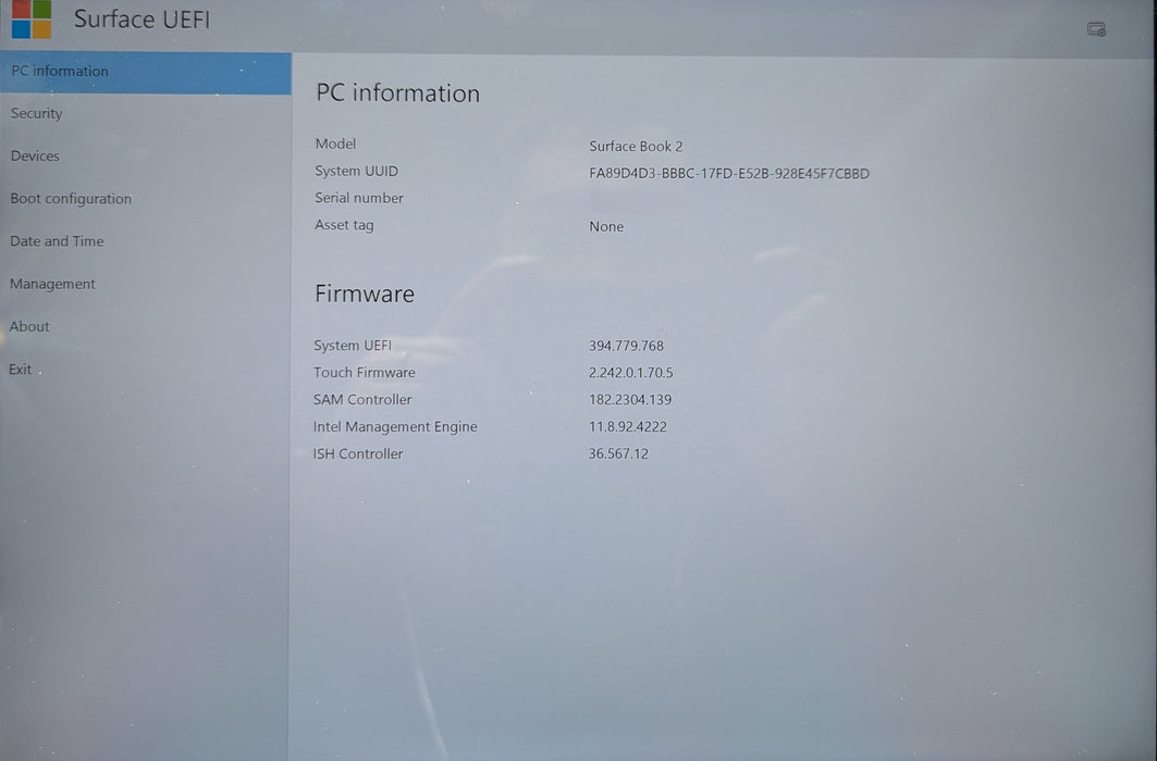 Microsoft Surface Book 2, i7-8650U, 16GB RAM 512GB SSD, GTX1050, READ