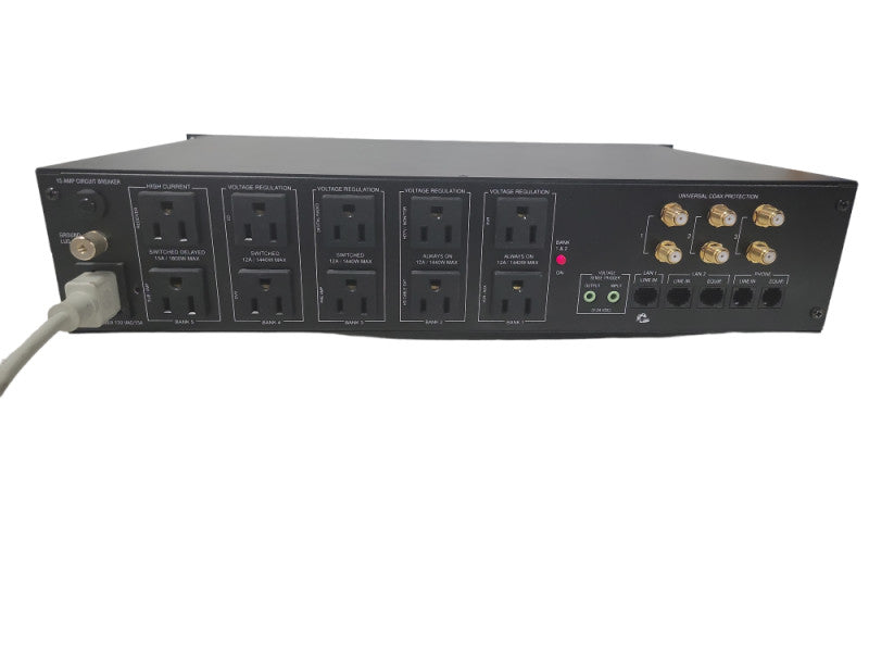 Used Panamax M5400-PM 11 Outlet Home Power Conditioner Voltage Regulator