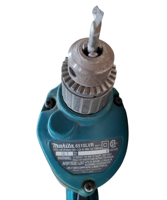 Makita 6510LVR 3/8" Corded Drill - read