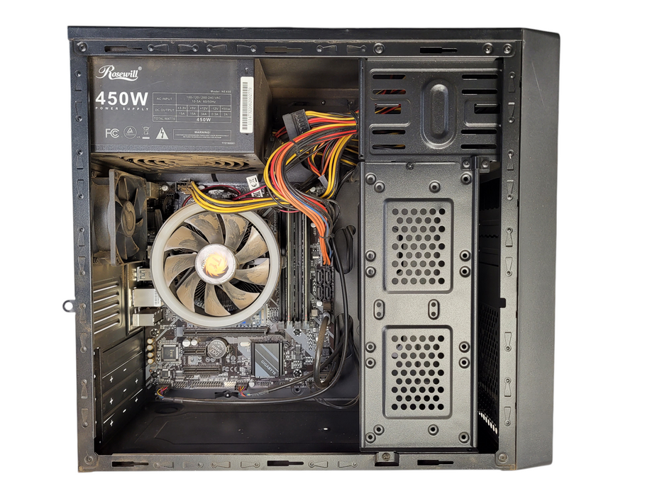 Custom PC Gigabyte B365M-DS3H i5-9600k 16GB DDR4 250GB SSD 450W PSU