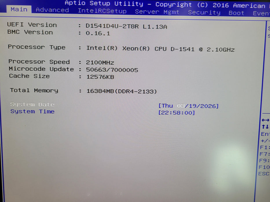 Datto S3P400 - Xeon D-1541 16GB DDR4 NO HDD 400W PSU