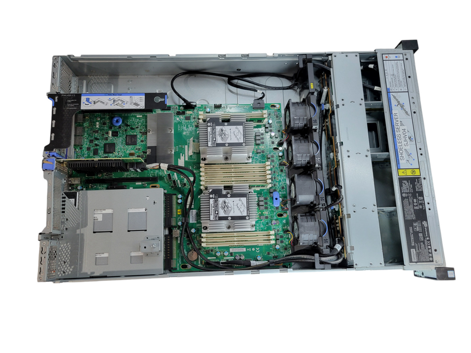Lenovo ThinkSystem SR550 - 2x Xeon Bronze 3106 24GB DDR4 530-8i RAID 2x750W PSU