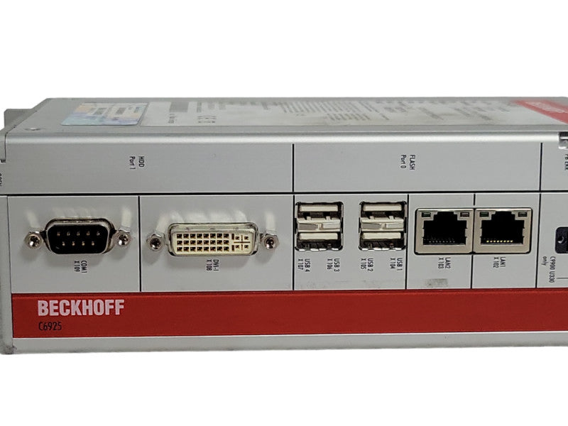 BECKHOFF C6925-0010 Celeron M 1.2GHz, 4GB RAM, 32GB SSD PLC Module _