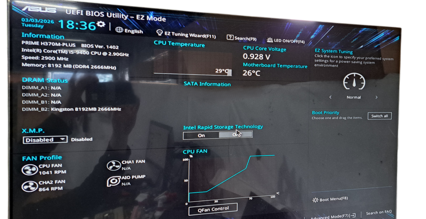 Custom PC i5-9400|8GB DDR4|RX580 GPU|256GB SSD