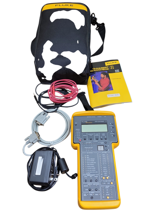 Fluke Networks 635A QuickBERT‑T1 Handheld T1 Analyzer