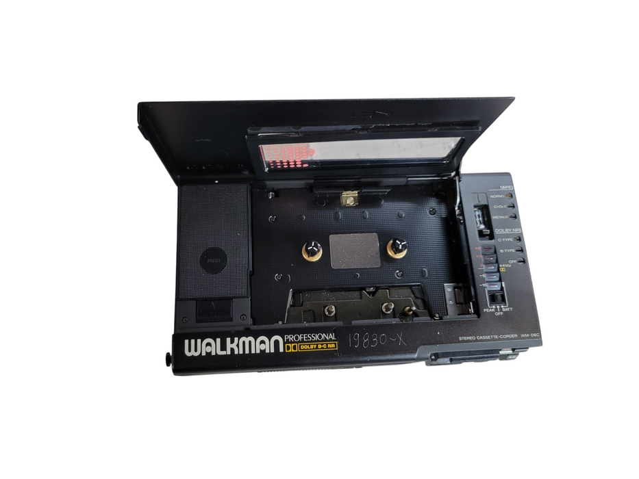 Sony Walkman Professional - WM-D6C + BOX + PWR ADPTR + CASE (READ)