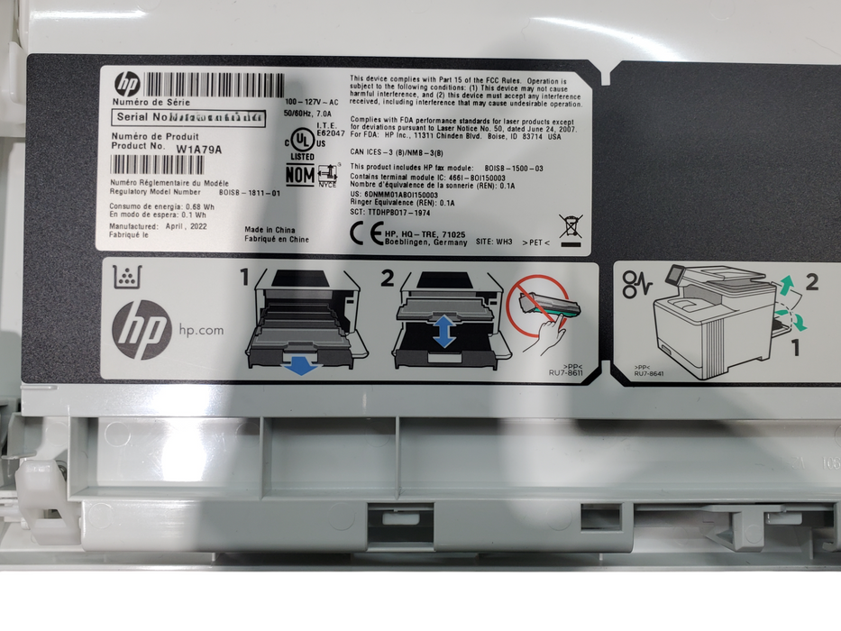 HP Color LaserJet Pro MFP M479fdn Duplex Laser Printer w/ Toner