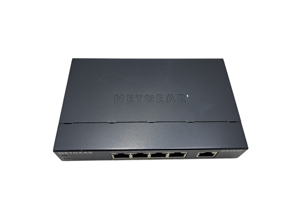 NETGEAR GS305P 5-Port Unmanaged PoE Switch *NO ADAPTER*