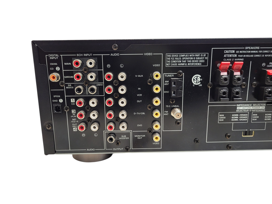 YAMAHA RX-V430 Natural Sound AV Receiver No remote