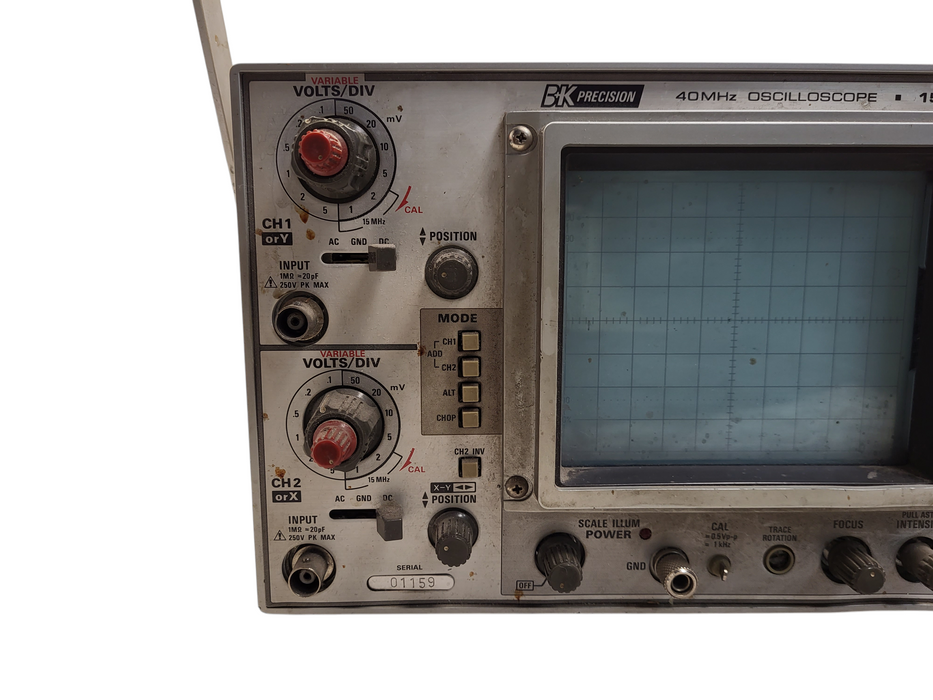 B & k precision 1540 Oscilloscope 40 MHZ READ