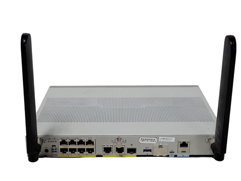 Cisco C1111X-8PLTEEA Integrated Services Router with 8-Gigabit w/ 2x Antennas Q_