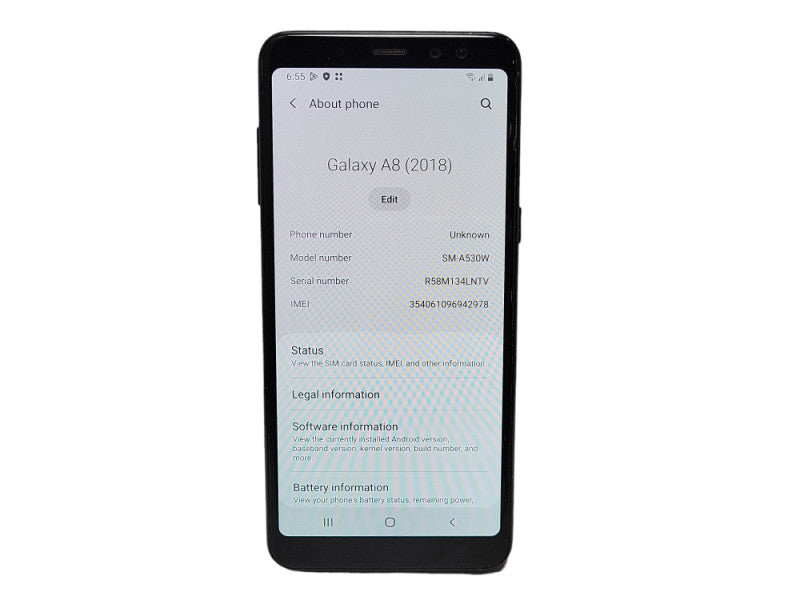 Samsung Galaxy A8 32GB (SM-A530W) - READ $