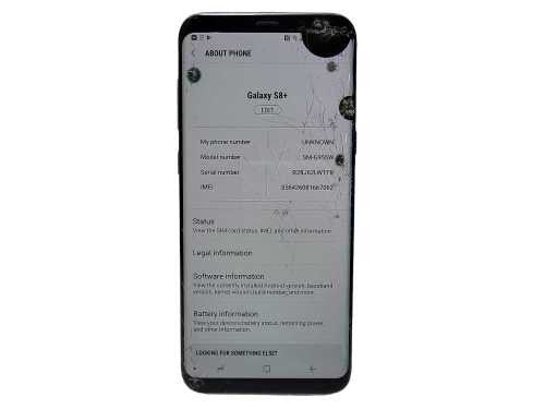 Samsung Galaxy S8+ 64GB SM-G955W READ $