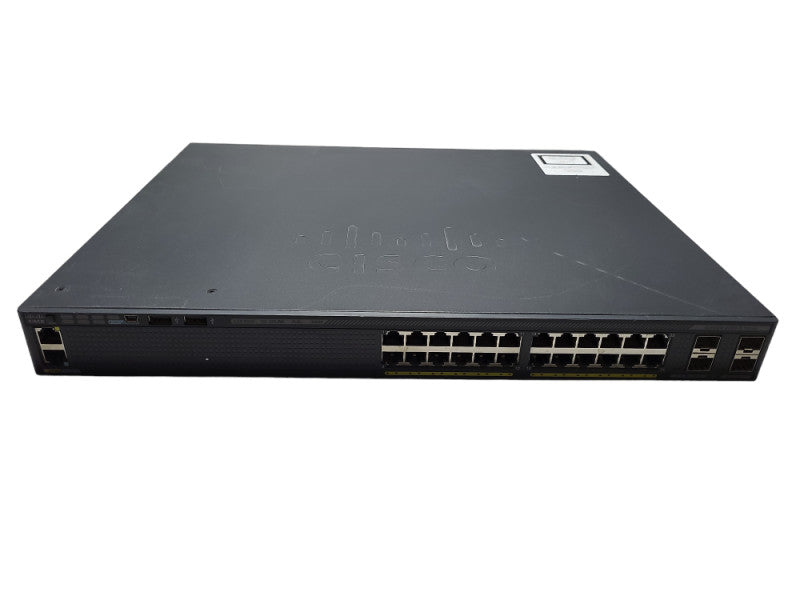 Cisco WS-C2960X-24PS-L | 24-Port Gigabit PoE+ 370W Switch | 4x SFP Q$