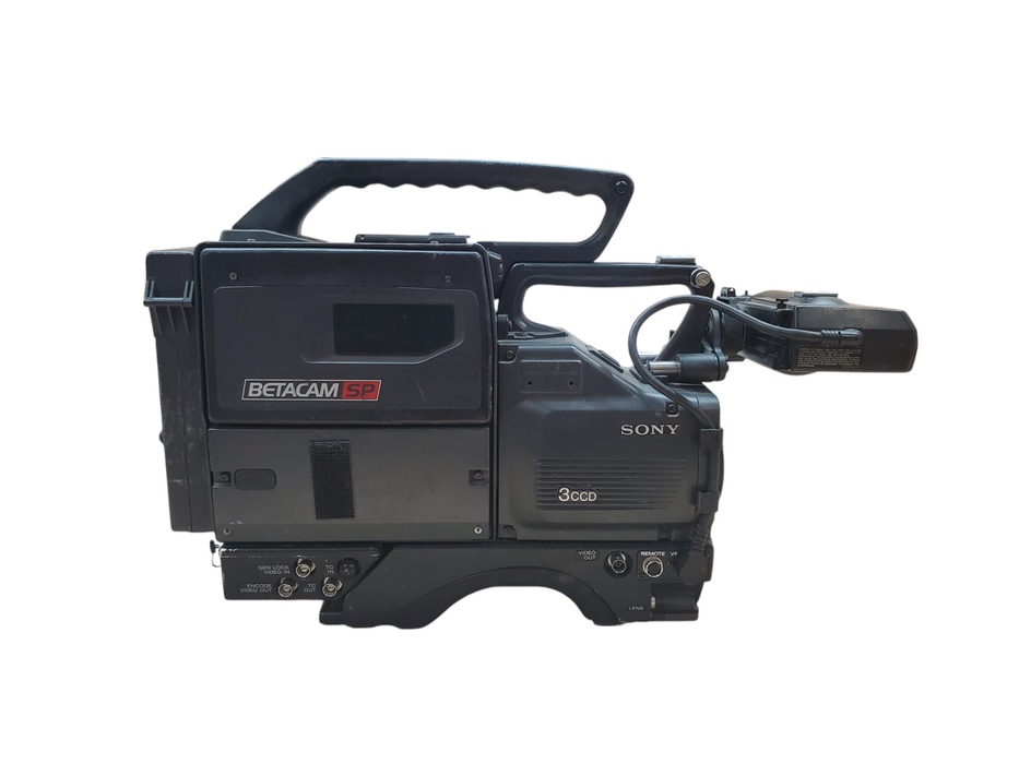 Sony Color Video Camera DXC-537 Betacam w/ PVV-1 Videocasette Recorder *READ*