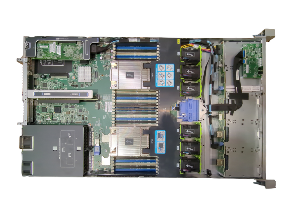 Cisco UCS C220 M4 - 2x Xeon E5-2609 v3 @ 1.90GHz, 16GB DDR4, Cisco 12G SAS RAID