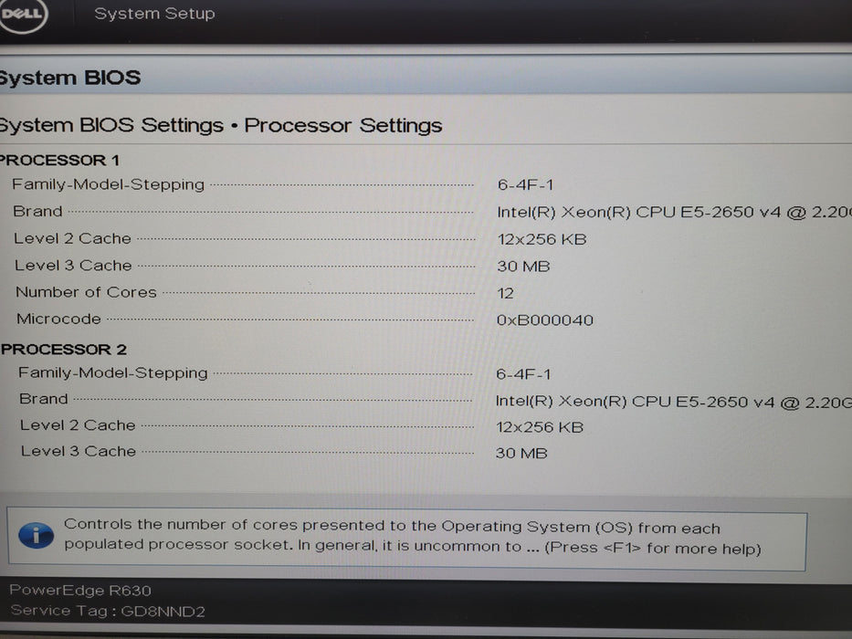 Dell PowerEdge R630 - 2x Xeon E5-2650 v4, 16GB DDR4, H730 Mini - No HDD