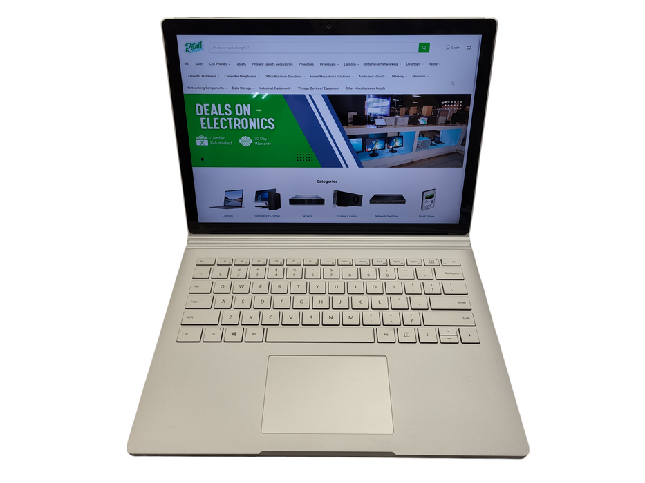 Microsoft Surface Book 2 1832 13.5" Touch i7-8650U 1.90GHz 16 GB RAM 1TB SSD