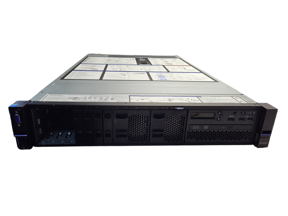 Lenovo System x3650 M5 2.5" - Xeon E5-2680 v3 8GB DDR4, M5210 - No HDD