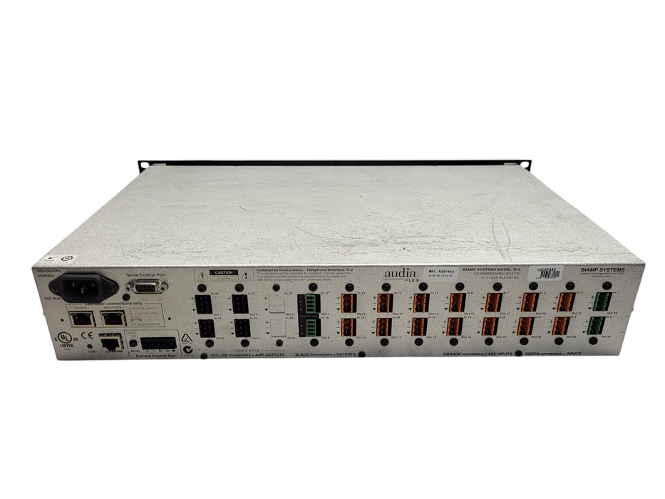 Biamp Systems Audia Flex Model TI-2 Digital Audio Processor