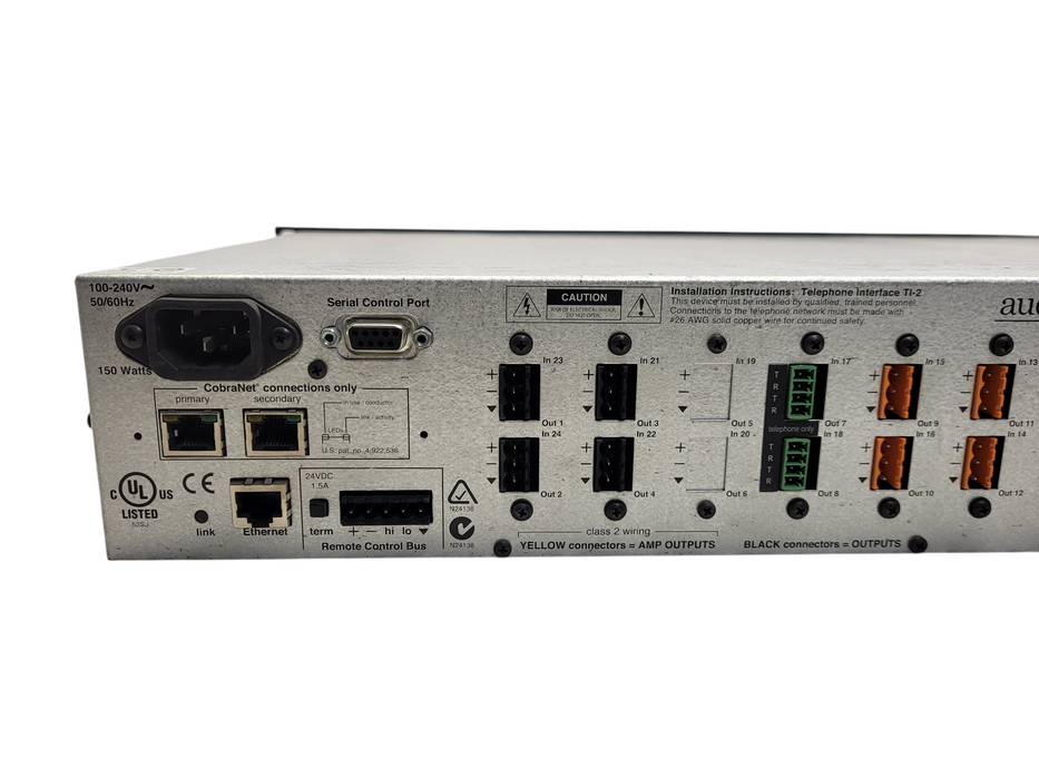 Biamp Systems Audia Flex Model TI-2 Digital Audio Processor