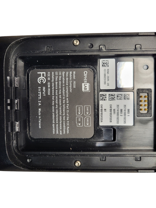 Lot of 5x CipherLab RS50 Android Mobile Scanner w/ pistol grip