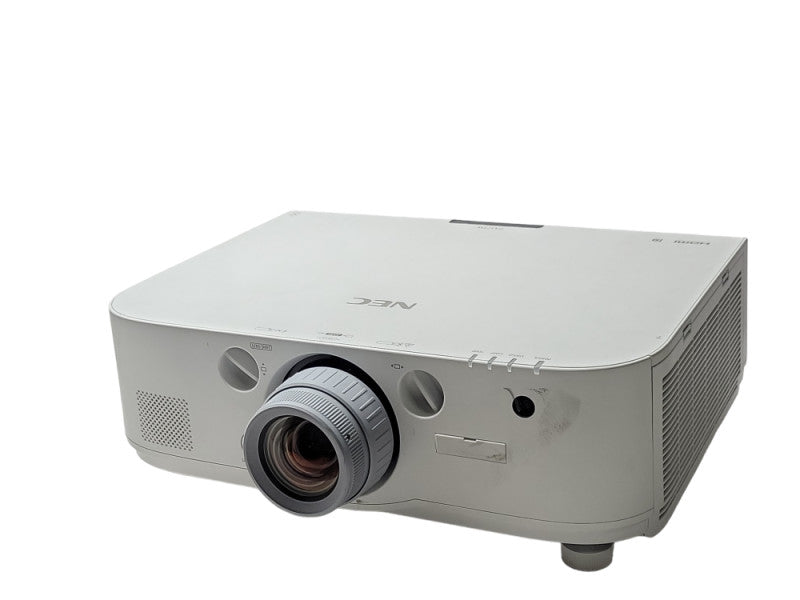 NEC NP-PA571W WXGA 5700 Lumens Projector 1033 Lamp Hours, No Remote _