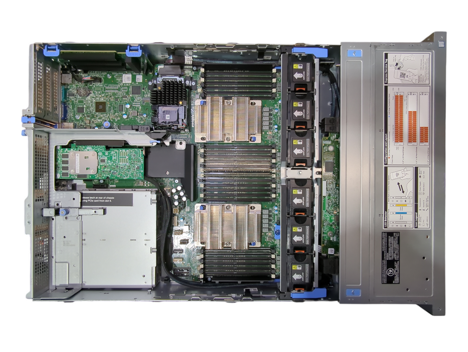 Dell R740xd 2U 24x2.5", 2x Xeon Silver 4110, 16GB DDR4, H740P Mini, 5x1.2TB SAS