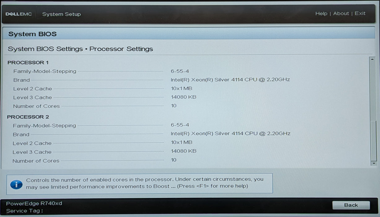 Dell R740xd 2U 24x2.5", 2x Xeon Silver 4110, 16GB DDR4, H740P Mini, 5x1.2TB SAS