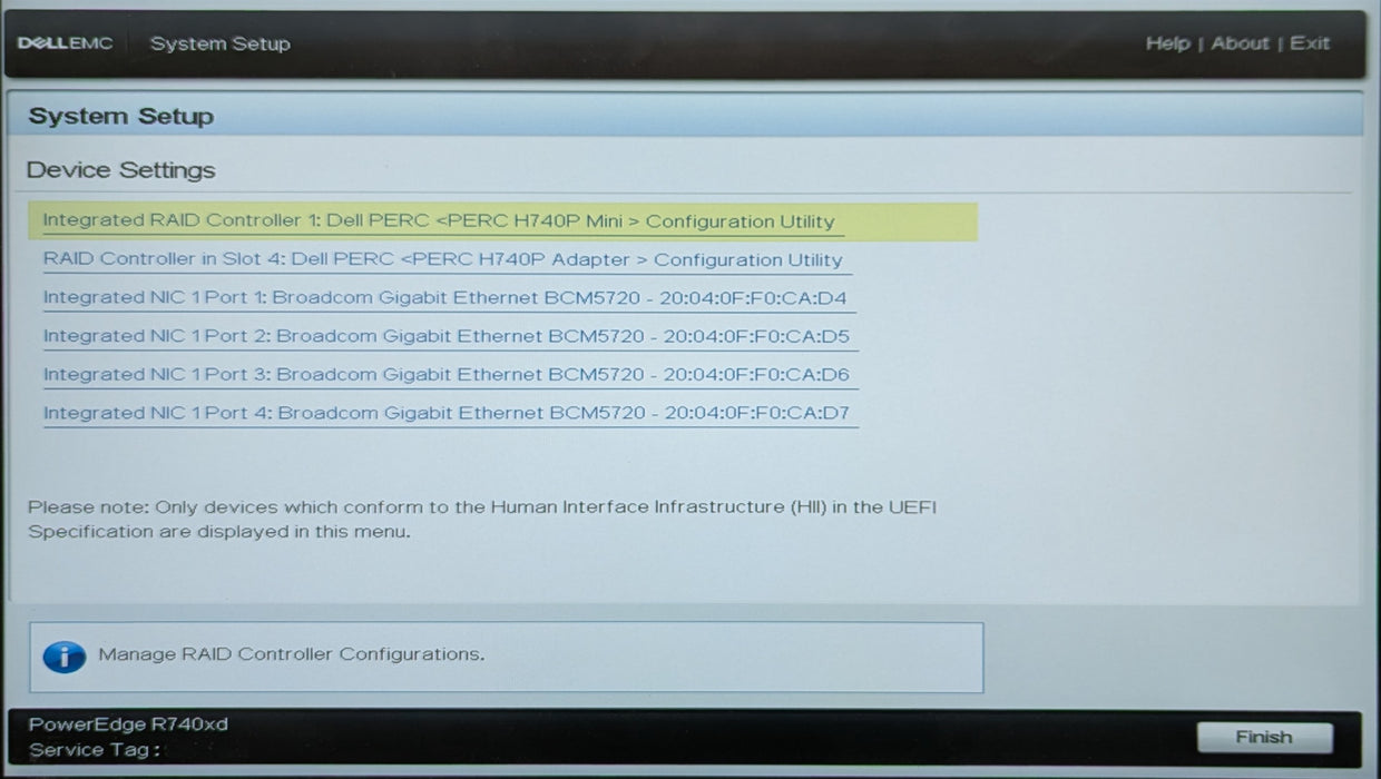 Dell R740xd 2U 24x2.5", 2x Xeon Silver 4110, 16GB DDR4, H740P Mini, 5x1.2TB SAS