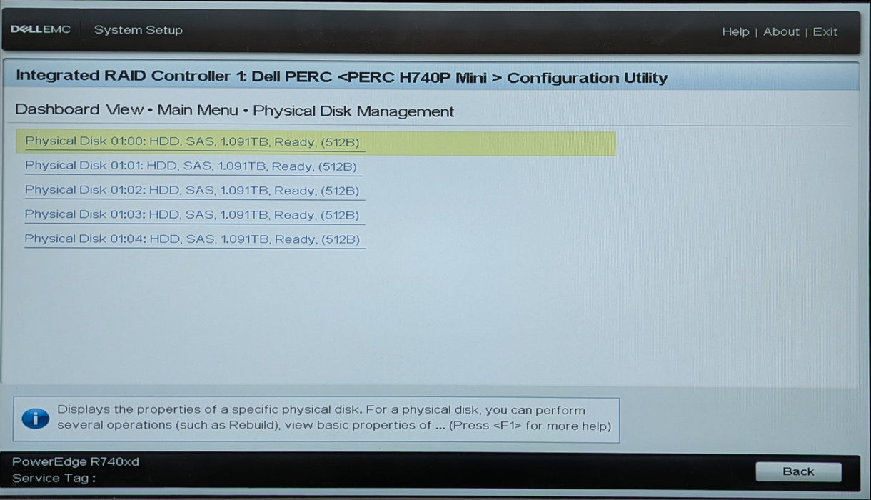 Dell R740xd 2U 24x2.5", 2x Xeon Silver 4110, 16GB DDR4, H740P Mini, 5x1.2TB SAS