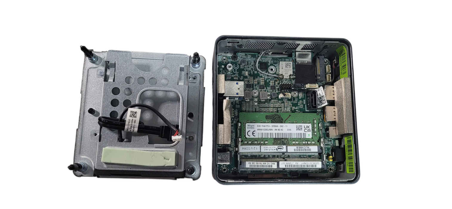 Intel NUC BOXNUC8I7BEH1 Mini PC i7-8559U CPU|8GB DDR4|no HDD