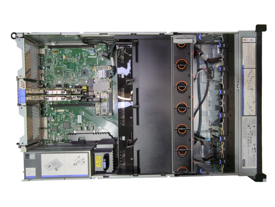 Lenovo x3650 M5 2U 16x 2.5", 2x Xeon E5-2699v4 2.20GHz, 16GB DDR4, M5210, 2x900W