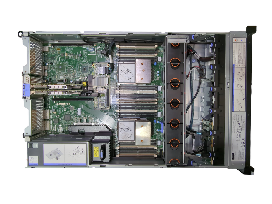 Lenovo x3650 M5 2U 16x 2.5", 2x Xeon E5-2699v4 2.20GHz, 16GB DDR4, M5210, 2x900W