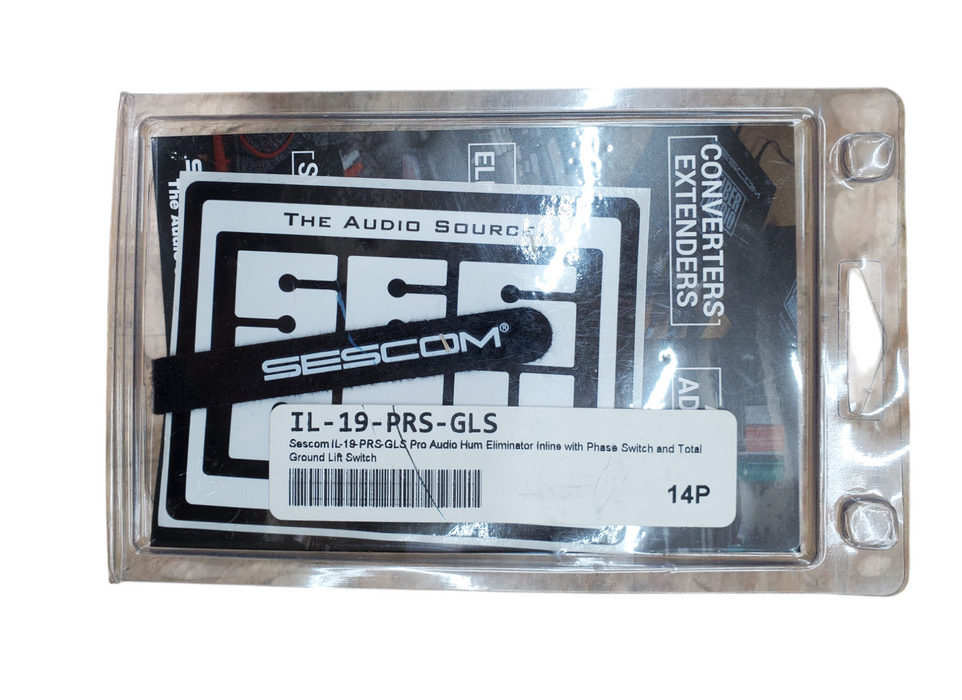 NEW - Sescom IL-19-PRS-GLS Extreme Hum Fighter Inline Hum Eliminator