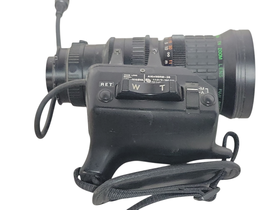 Fujinon VCL-916BYA Zoom Lens A16x9BRM-28 Aspheric 16x Tv Lens, read