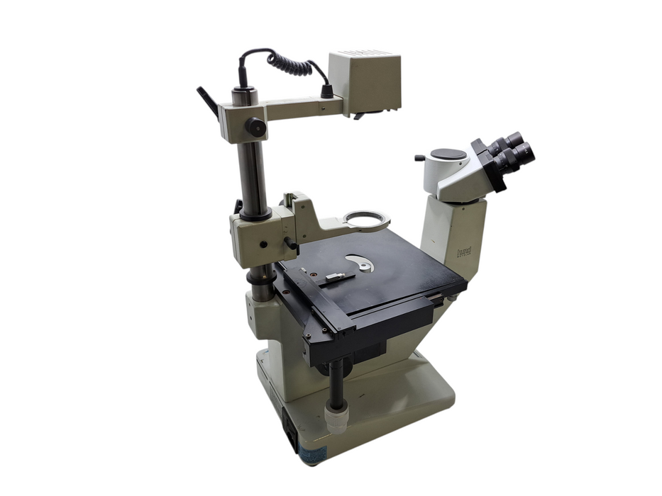 Hund Wilovert S Inverted Trinocular Photo Phase Contrast Microscope *READ*