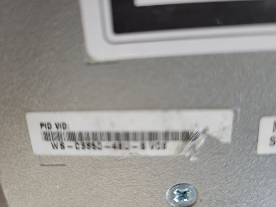 Cisco WS-C3850-48U-S 48-Port UPOE GB 2x PSU Switch, FACTORY RESET, See Detail  _