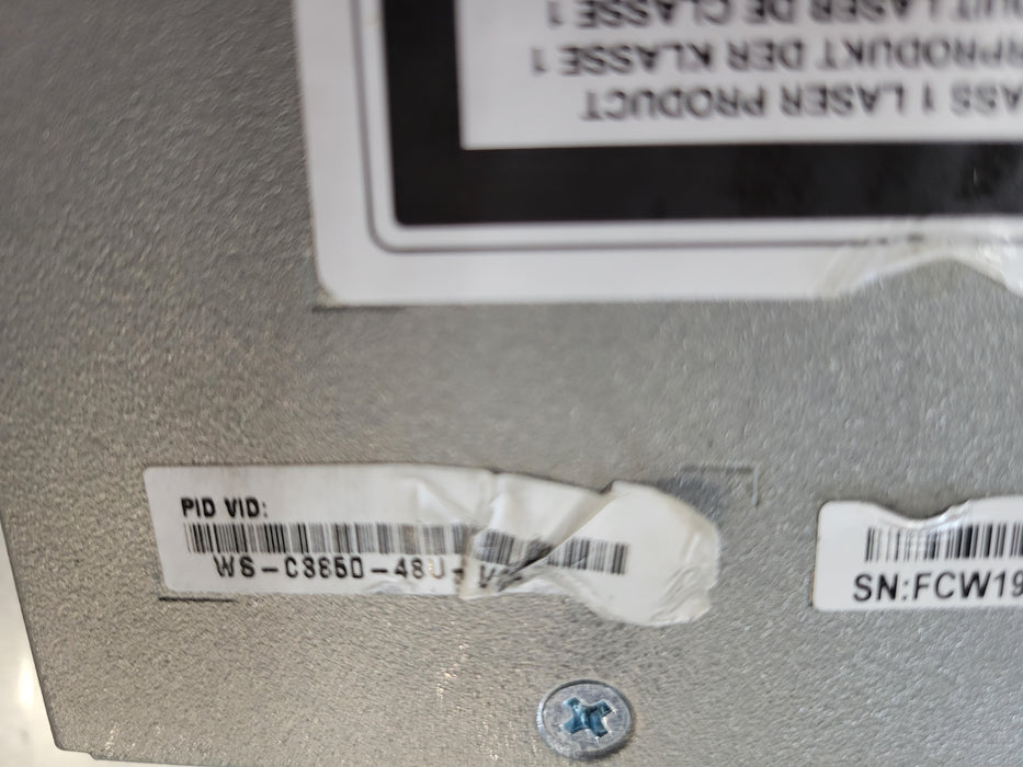 Cisco WS-C3850-48U-S 48-Port UPOE GB 2x PSU Switch, FACTORY RESET, See Detail  _