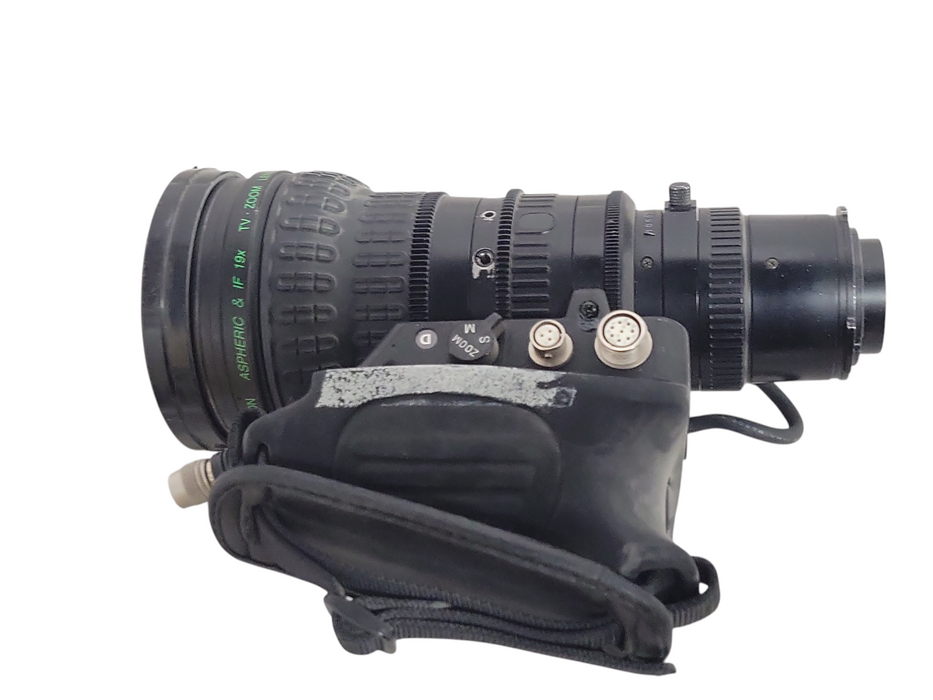 Fujinion AT2 Aspheric $ IF 19x tv zoom lens A19x8.7BRM-28, READ