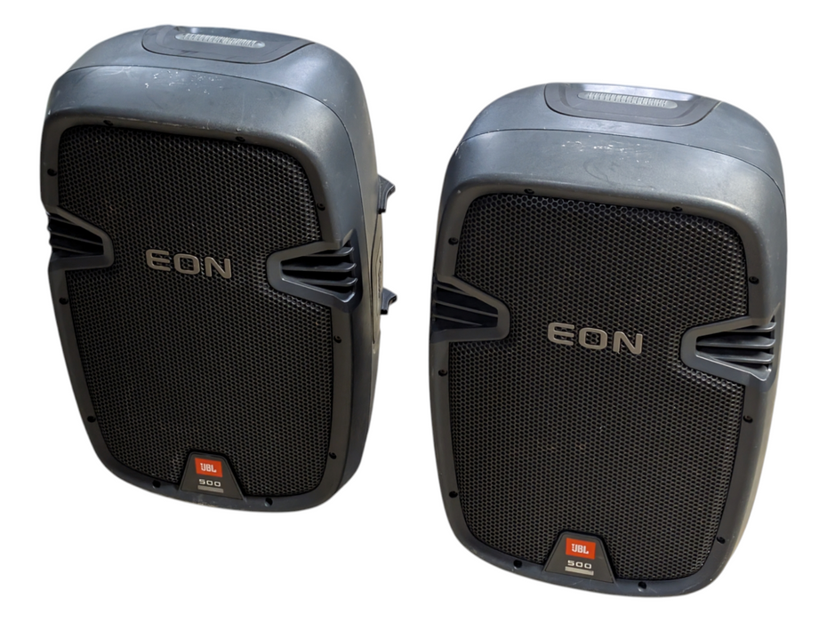 Lot of 2x JBL EON 510 Powered 10” Two Way Speaker 500 Series Please READ